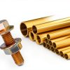 Anyhut Gold Zinc Exhaust Bolt Grade 8 High-Strength Carbon-4