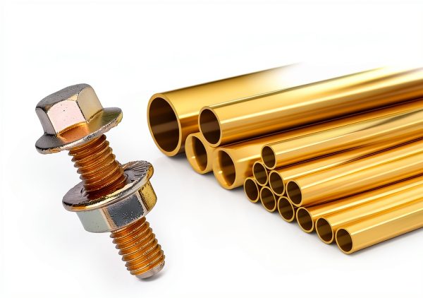 Anyhut Gold Zinc Exhaust Bolt Grade 8 High-Strength Carbon-4