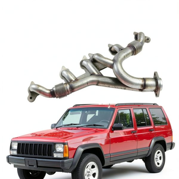 Jeep Exhaust Manifold Replacement JDMSPEED Stainless Steel-4