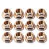 M8 Hex Nuts HomeSoGood Copper Plated Carbon Steel-0