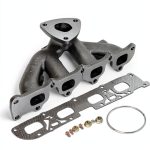 Exhaust Manifold A-Premium Solid Metal for Chevy-0