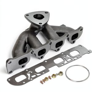 Exhaust Manifold A-Premium Solid Metal for Chevy-0
