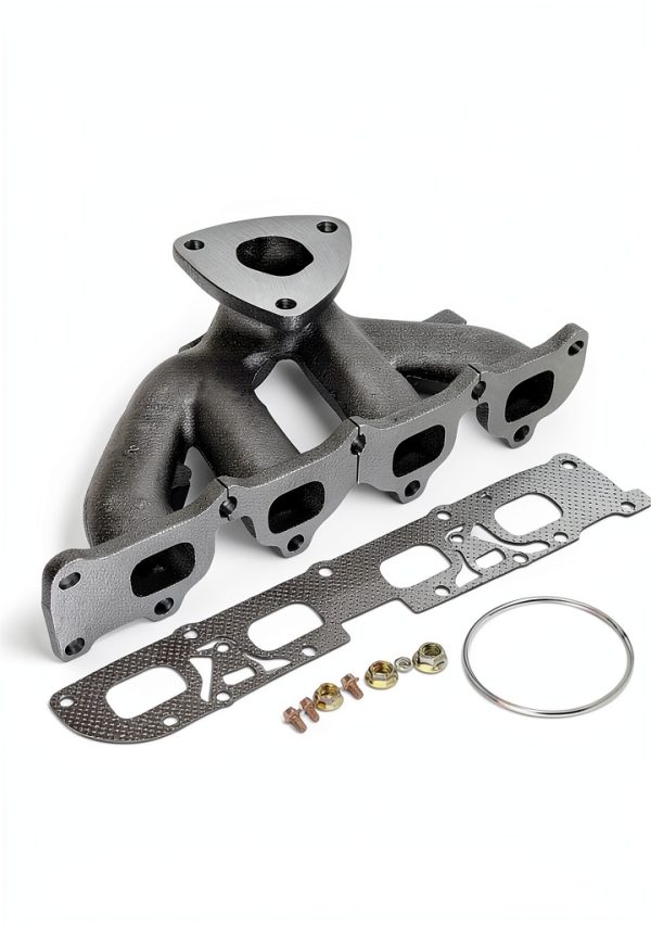 Exhaust Manifold A-Premium Solid Metal for Chevy-0