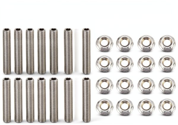 Exhaust Bolt Kit X AUTOHAUX Stainless Steel-3