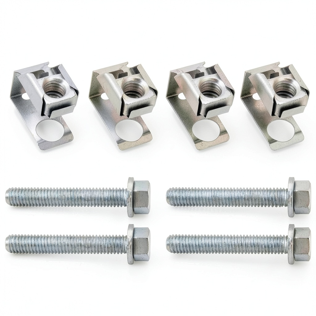 Installing YEHERIT exhaust stud kit on a Dodge Ram under the hood