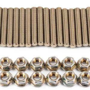 Exhaust Bolt Kit X AUTOHAUX Stainless Steel-0