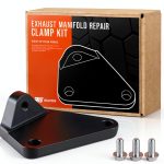 Rogierra Exhaust Manifold Clamp Steel Repair Kit for GM-0