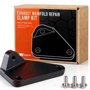 Rogierra Exhaust Manifold Clamp Steel Repair Kit for GM-0