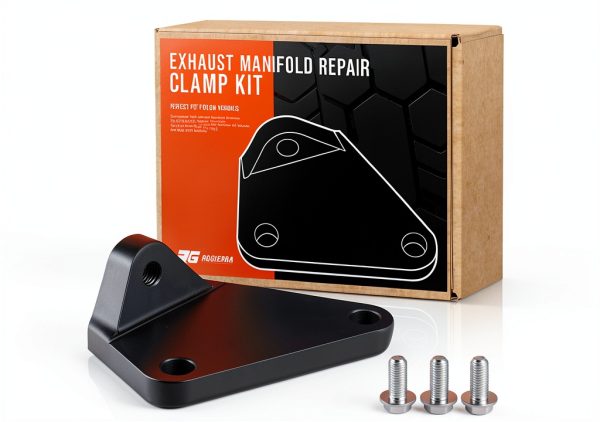 Rogierra Exhaust Manifold Clamp Steel Repair Kit for GM-0