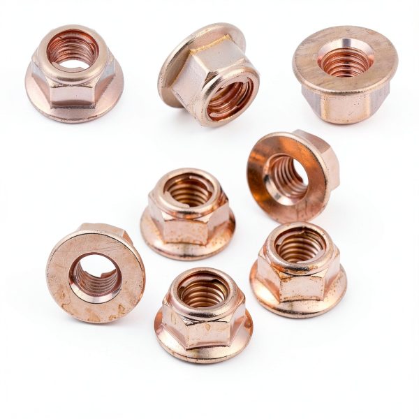 M8 Hex Nuts HomeSoGood Copper Plated Carbon Steel-2
