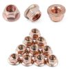 M8 Hex Nuts HomeSoGood Copper Plated Carbon Steel-5