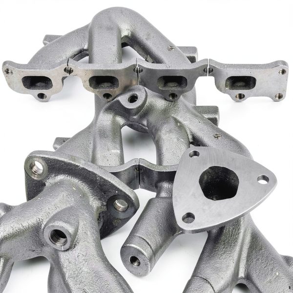 Exhaust Manifold A-Premium Solid Metal for Chevy-7