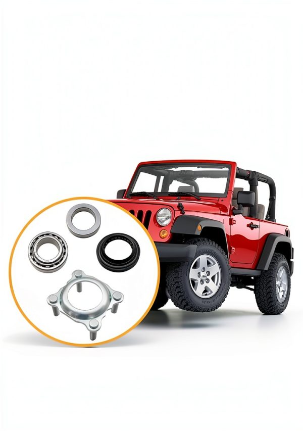 Jeep Wrangler Rear Axle Bearing Kit by BTROVIA High Quality-2