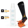 SAVIOR HEAT Heated Socks Rechargeable 7.4V Battery Large Black-2