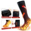 Heated Socks CaiQiXuan Rechargeable 3‑Level Black Gray WZ‑WZ01-2