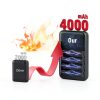 Heated Socks CaiQiXuan Rechargeable 3‑Level Black Gray WZ‑WZ01-4