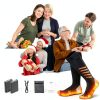 Heated Socks KGHKGH RRWZ-6000 Orange 2×6000mAh 10‑Hour Warmth-6