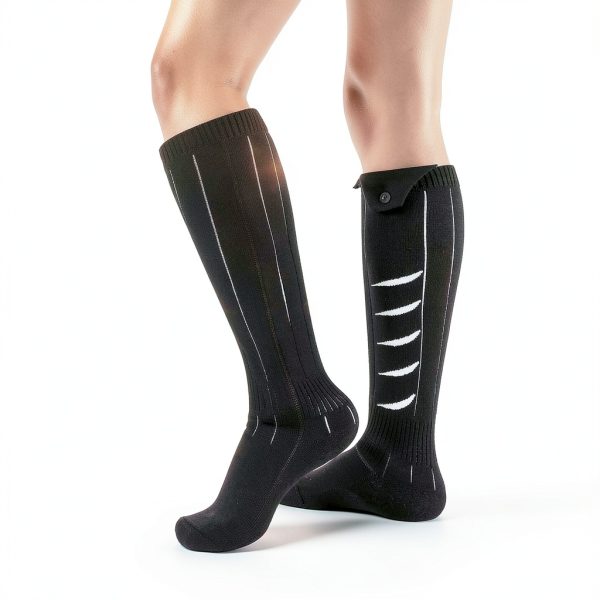 Heated Socks for Men Women, Rechargeable Battery Last Up to 8 Hours, Electric Heated Socks with 4 Heating Levels for Skiing Fishing Hunting Hiking Cycling Camping Outdoor Work, with App Control-3