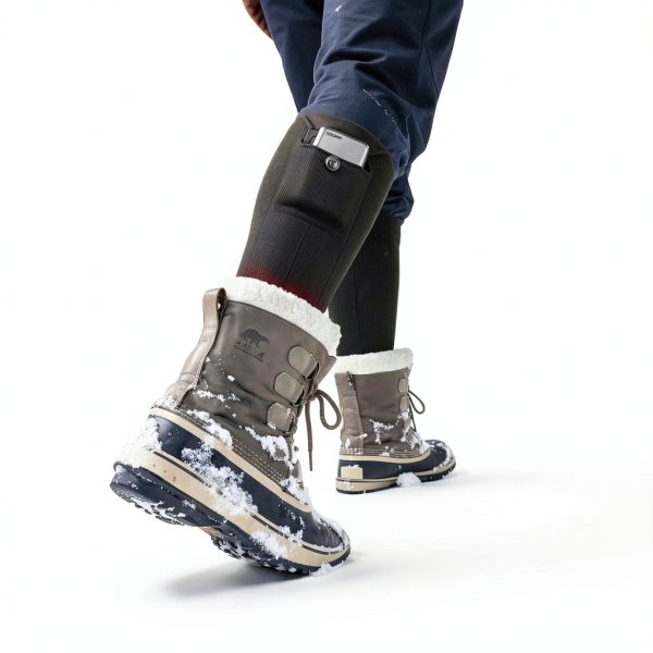 Heated Socks Evjeal Rechargeable with App Control 2×6000mAh Batteries-2