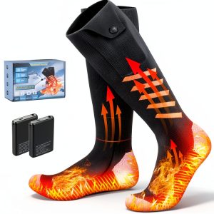 Heated Socks KGHKGH RRWZ-6000 Orange 2×6000mAh 10‑Hour Warmth-0