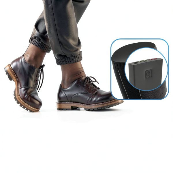 Heated Socks for Men Women, Rechargeable Battery Last Up to 8 Hours, Electric Heated Socks with 4 Heating Levels for Skiing Fishing Hunting Hiking Cycling Camping Outdoor Work, with App Control-4