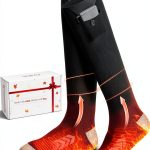 Heated Socks Evjeal Rechargeable with App Control 2×6000mAh Batteries-0