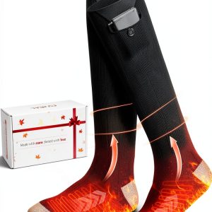 Heated Socks Evjeal Rechargeable with App Control 2×6000mAh Batteries-0