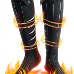 Heated Socks for Men Women, Rechargeable Battery Last Up to 8 Hours, Electric Heated Socks with 4 Heating Levels for Skiing Fishing Hunting Hiking Cycling Camping Outdoor Work, with App Control-0