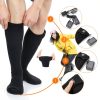 SAVIOR HEAT Heated Socks Rechargeable 7.4V Battery Large Black-7