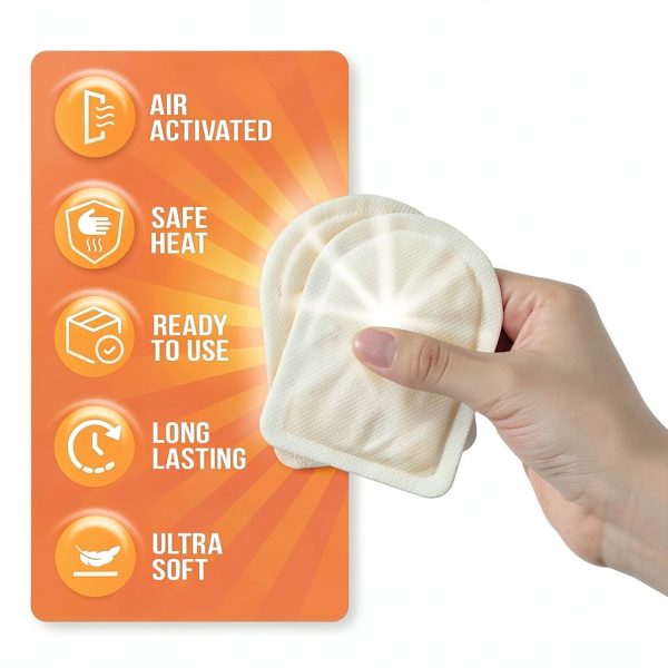 Toe Warmers 40 Pairs White - Everlasting Heat Thin 10-Hour Warmers-1