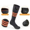WELUK Heated Socks for Men Women with APP Control, Upgraded Rechargeable Electric Heated Socks Up to 10 Hours, Washable Winter Foot Warmer Socks for Outdoor Camping Skiing Hunting Hiking-8