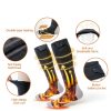 Heated Sock Simxihong Unisex 5000mAh Rechargeable Thermal Warmers-3