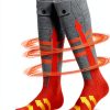 Heated Socks Waestcia Electric Warmers Gray One Size with App Control-0
